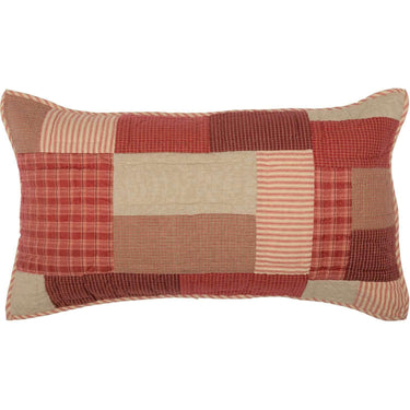 Rory Schoolhouse Red King Sham 21x37 VHC Brands - The Fox Decor